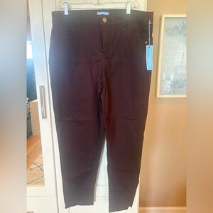Draper James burgundy jeans